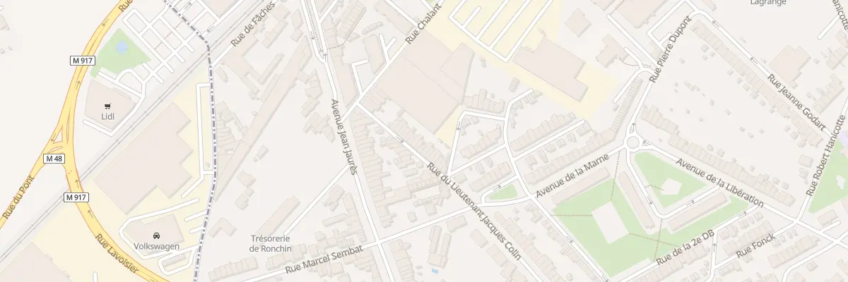 Plan du 15 Rue du Lt Jacques Colin à Ronchin