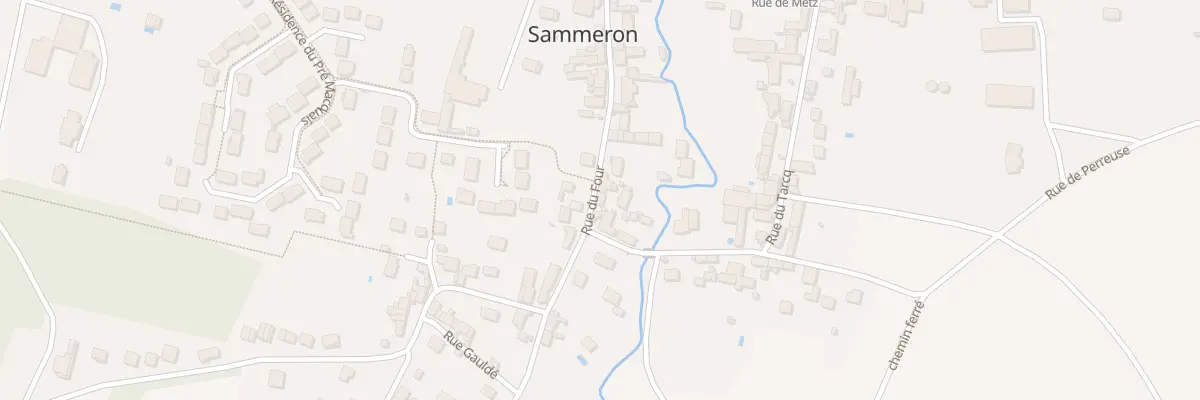 Plan du 15 Rue du Four à Sammeron
