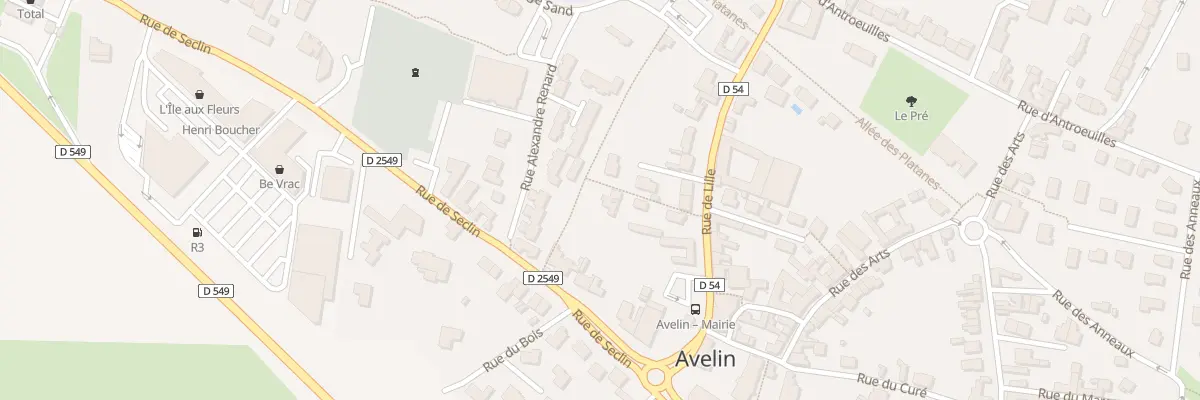 Plan du 5C Rue de Lille à Avelin
