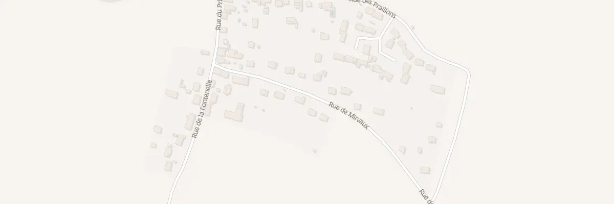 Plan du 8C Rue de Mirvaux à Pécy