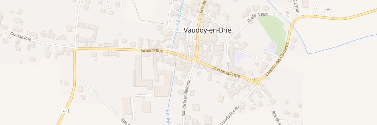 Plan du 3 Gr Grande Rue à Vaudoy-en-Brie