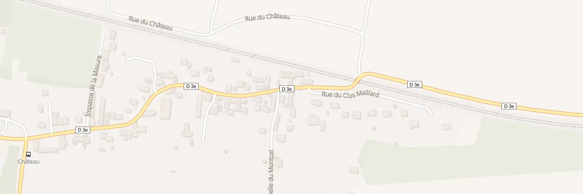 Plan du 51 Rue de la Ferte à Ussy-sur-Marne
