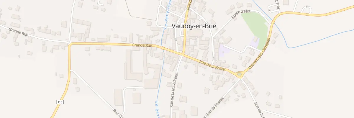 Plan du 1 Grande Rue à Vaudoy-en-Brie