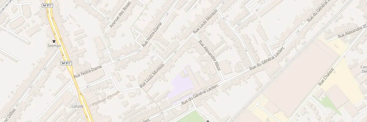 Plan du 48 Rue Louis Montois à Ronchin