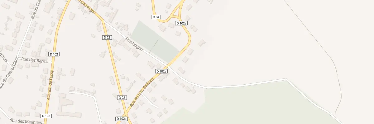 Plan du 16 Rue du Bois Belleau à Crouy-sur-Ourcq