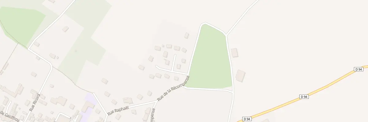 Plan du 13 All du Buisson de Cerfroid à Crouy-sur-Ourcq