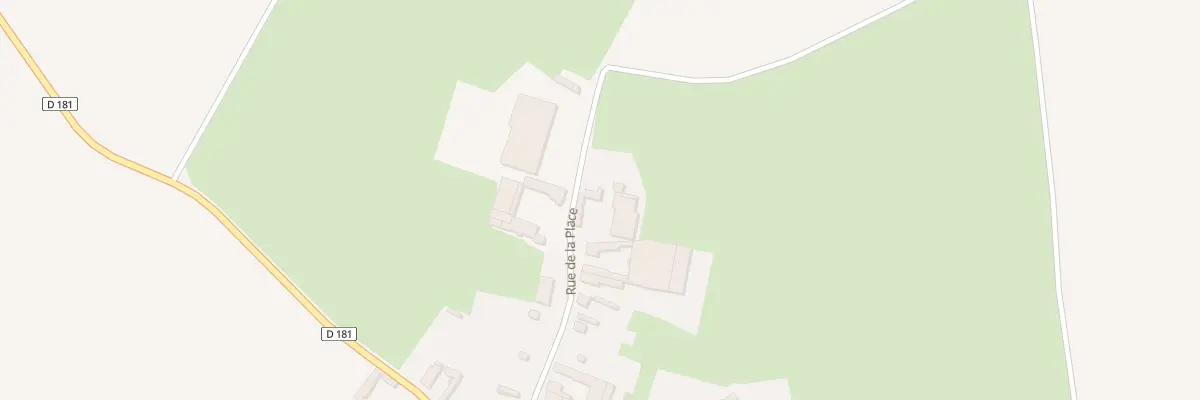 Plan du 24 Rue de la Place à Guyencourt-Saulcourt