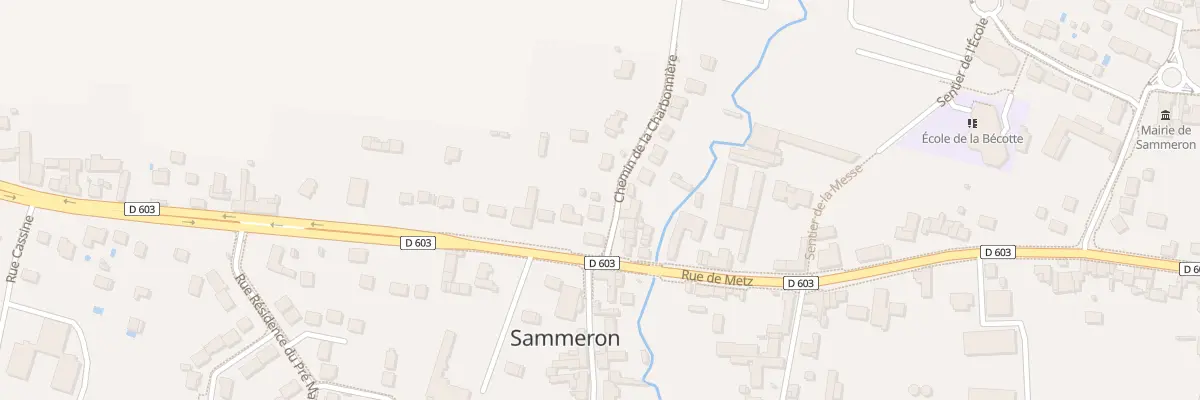 Plan du 52 Rue de Metz à Sammeron