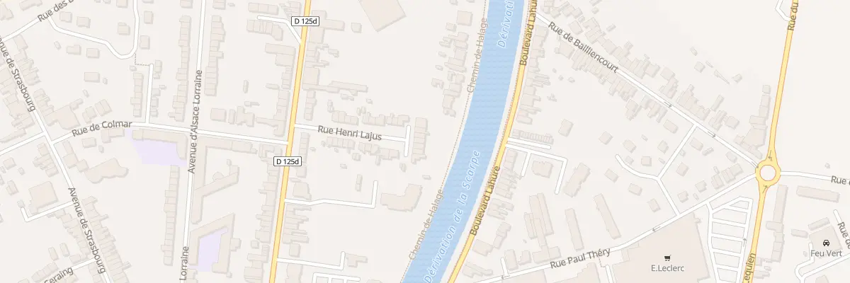 Plan du 146 Rue Henri Lajus à Douai