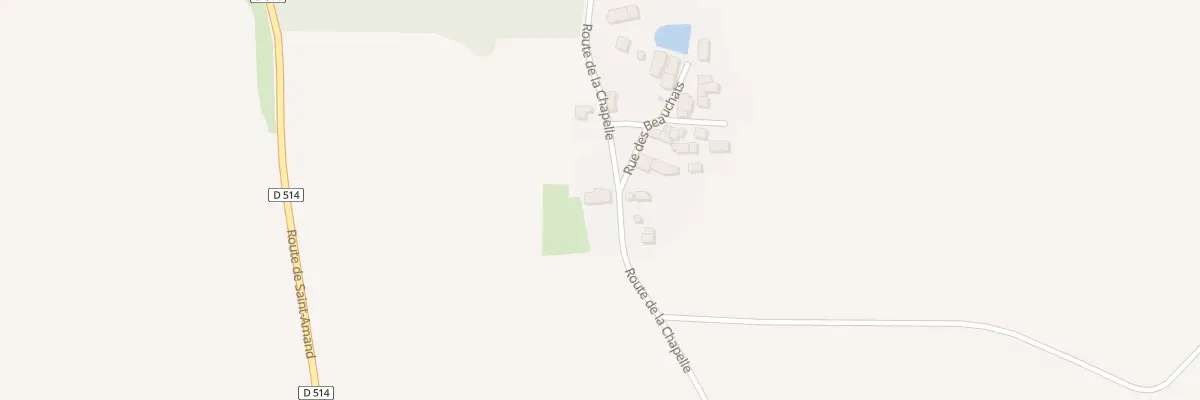 Plan du 21 Rte de la Chapelle à Bitry