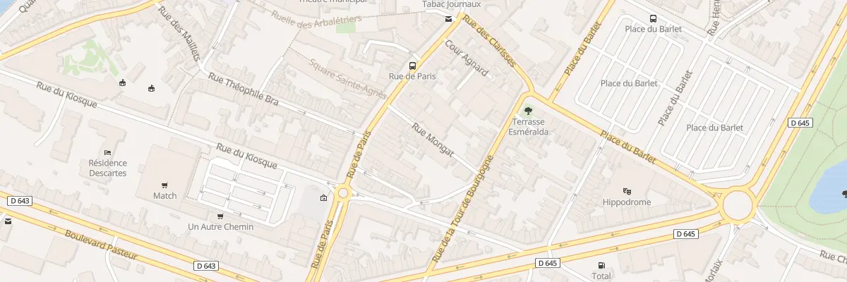 Plan du 363 Rue de Paris à Douai
