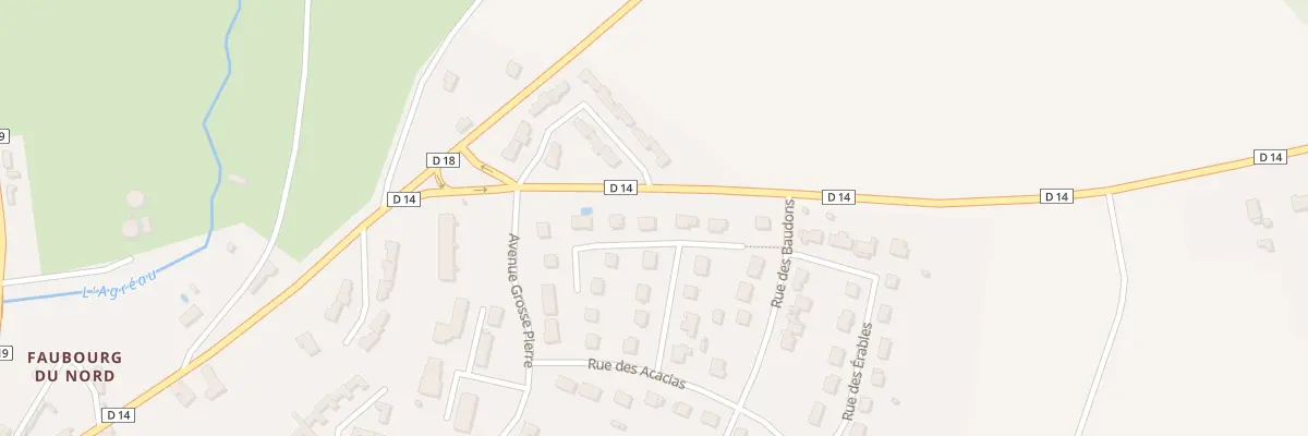Plan du 30 Rue des Lauriers à Champignelles