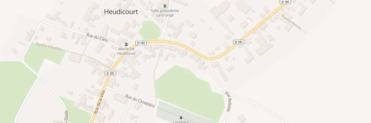 Plan du 65 Rue de Révelon à Heudicourt