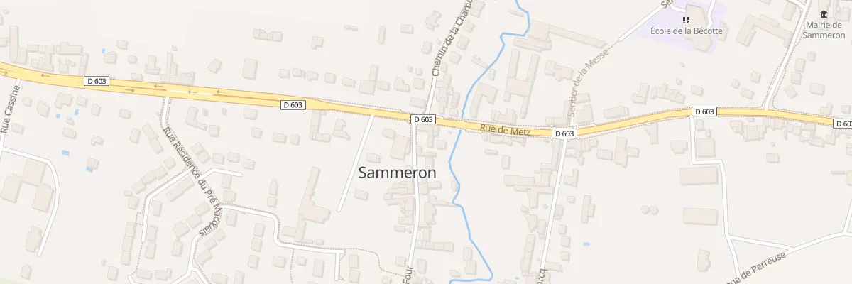 Plan du 69 Rue de Metz à Sammeron