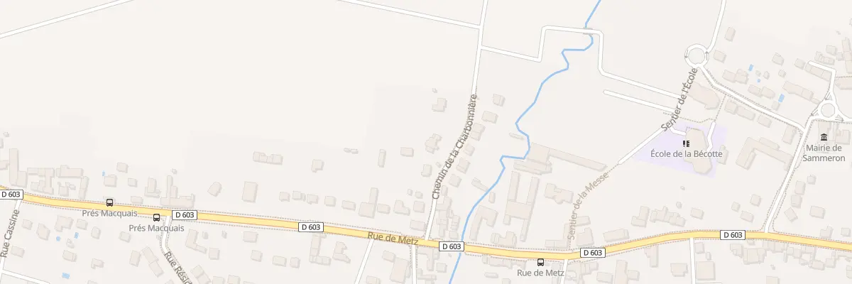 Plan du 2 Rue de la Charbonnière à Sammeron