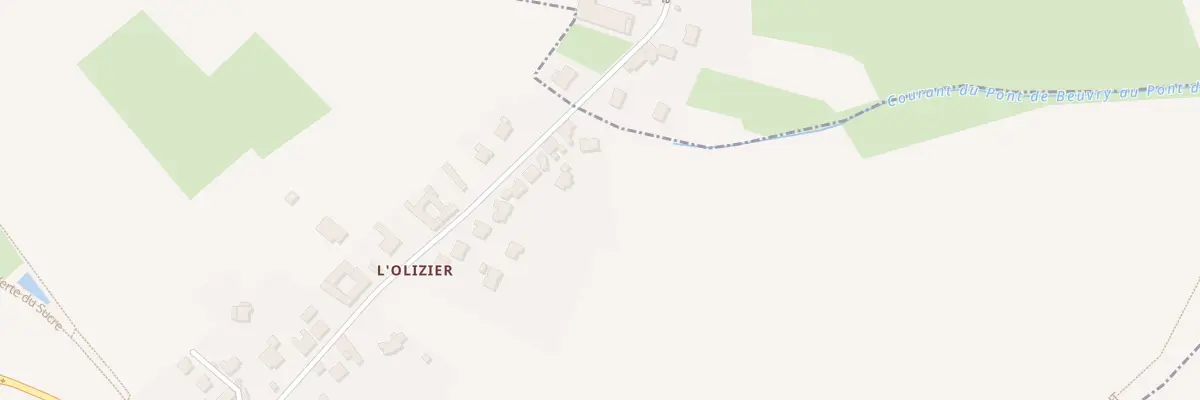Plan du 34 Rue de l’Olizier à Thumeries