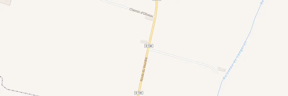 Plan du 42 Rte du Veurdre à Mars-sur-Allier