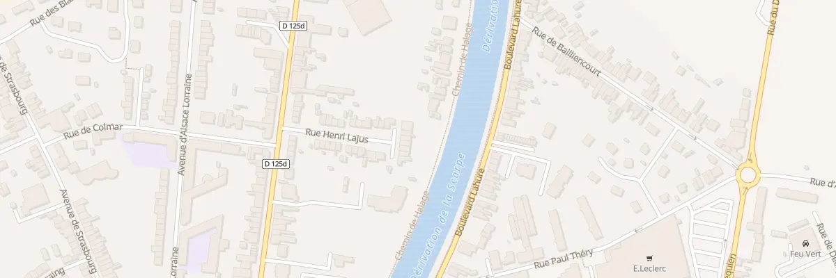 Plan du 139 Rue Henri Lajus à Douai