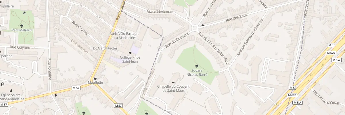 Plan du 27 Rue du Couvent à Marcq-en-Barœul