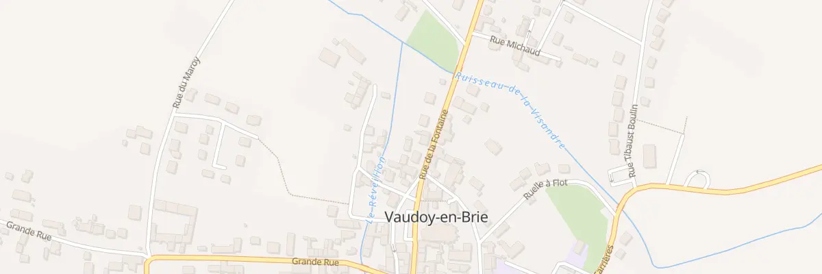 Plan du 5 Rue de la Fontaine à Vaudoy-en-Brie