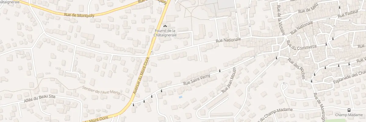Plan du 115 Rue Nationale à Beaumont