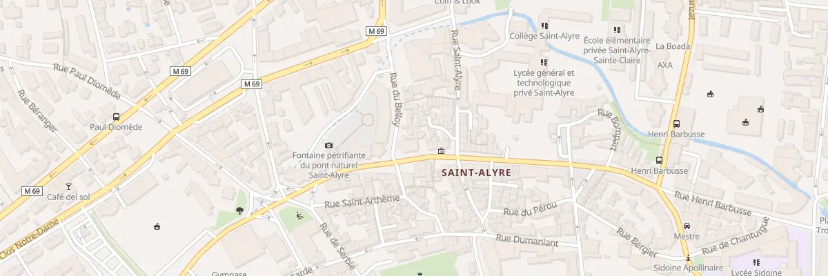 Plan du 19B Rue du Belloy à Clermont-Ferrand
