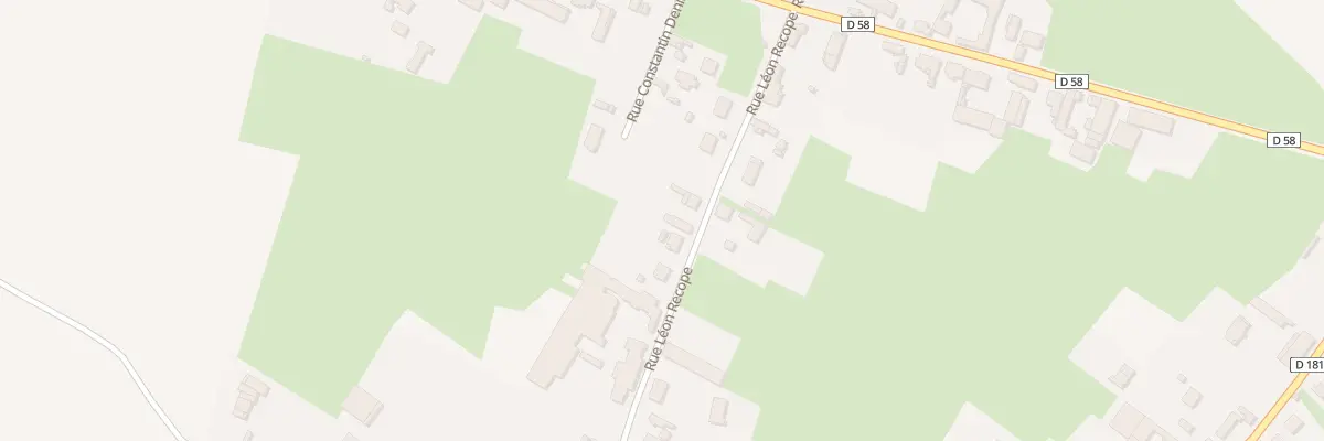 Plan du 22 Rue Léon Récopé à Heudicourt