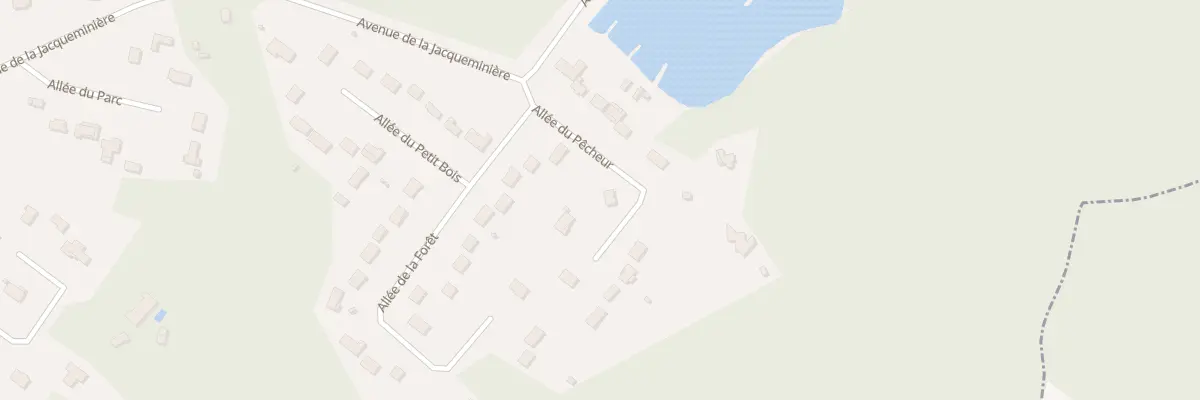 Plan du 4 All du Pecheur à Courtenay