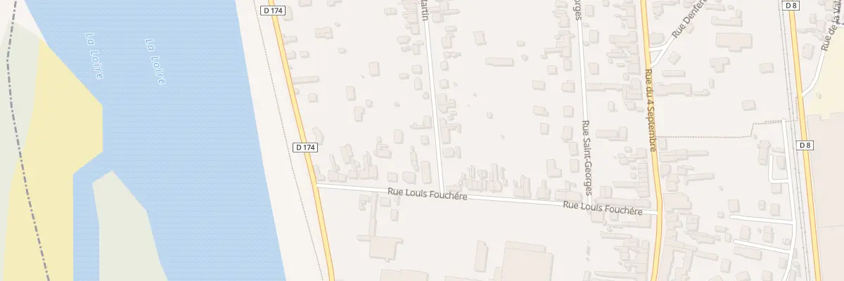 Plan du 1 Rue Saint Martin à Fourchambault