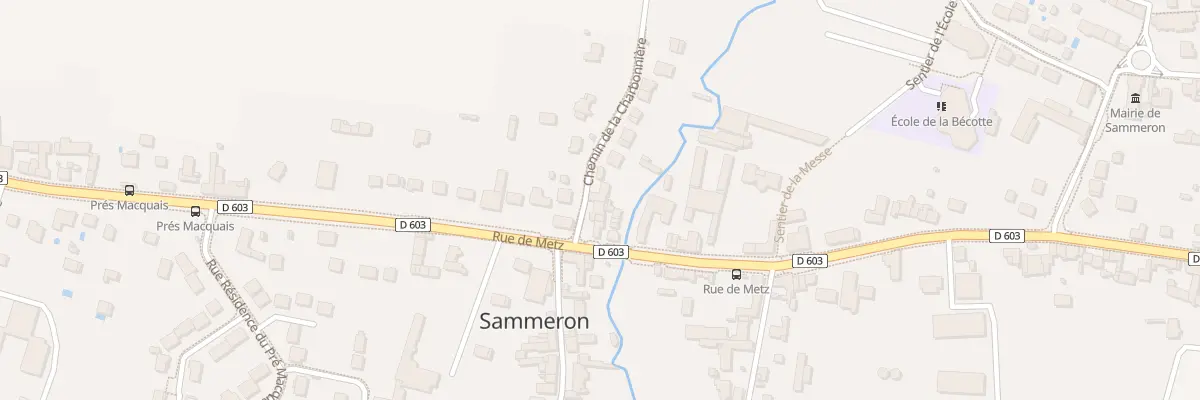 Plan du 3 Rue de la Charbonnière à Sammeron