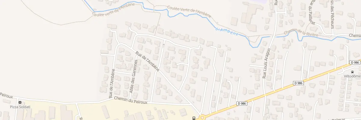 Plan du 8 Rue d’Albalat à Mozac
