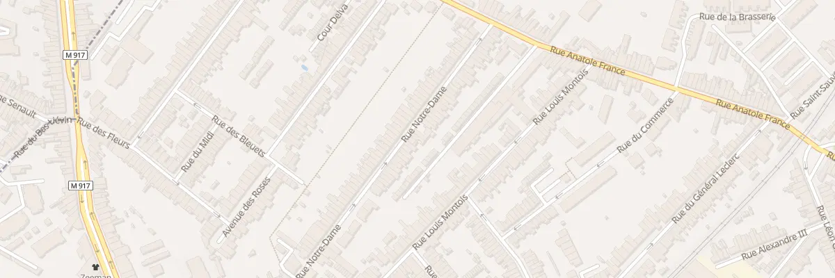 Plan du 82 Rue Notre Dame à Ronchin
