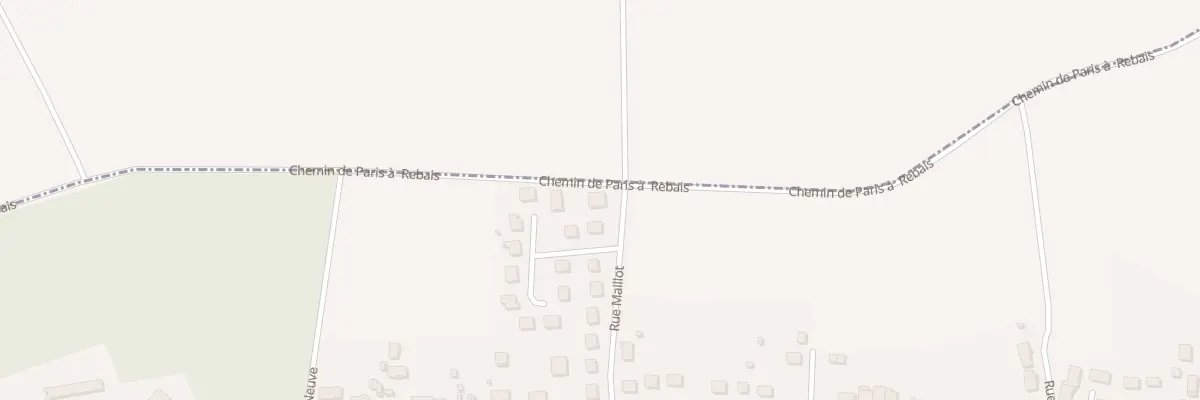 Plan du 103 Rue Maillot à Coulommiers