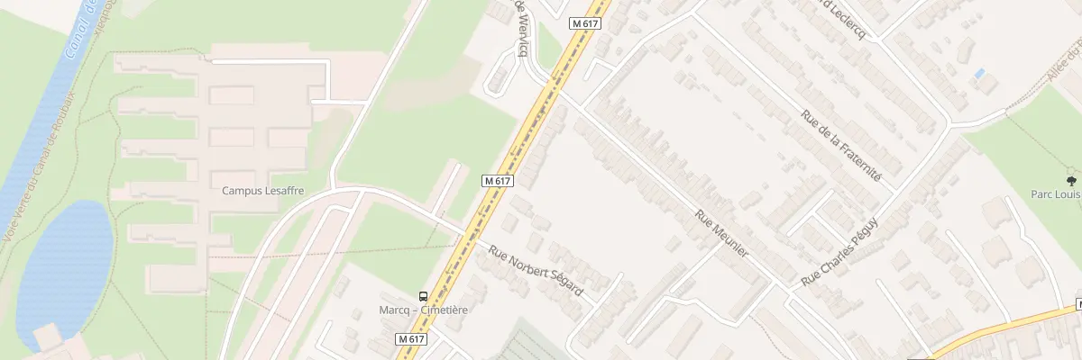 Plan du 212 Rue de Menin à Marcq-en-Barœul