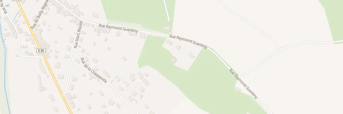 Plan du 70 Rue Raymond Guérémy à Saint-Fargeau