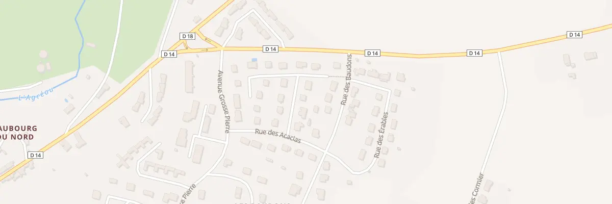 Plan du 5 Rue des Lauriers à Champignelles