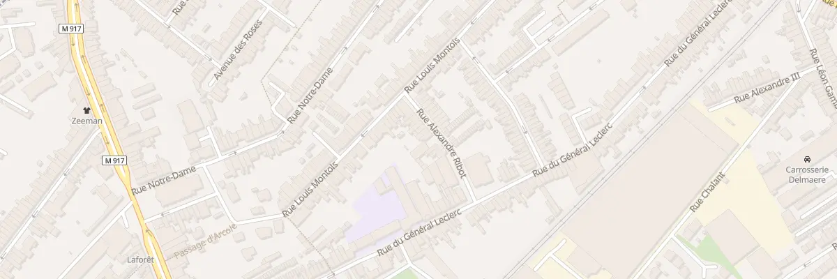 Plan du 18 Rue Alexandre Ribot à Ronchin