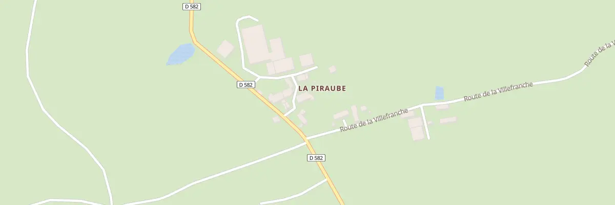 Plan du 4 Rte de la Piraube à Monestier