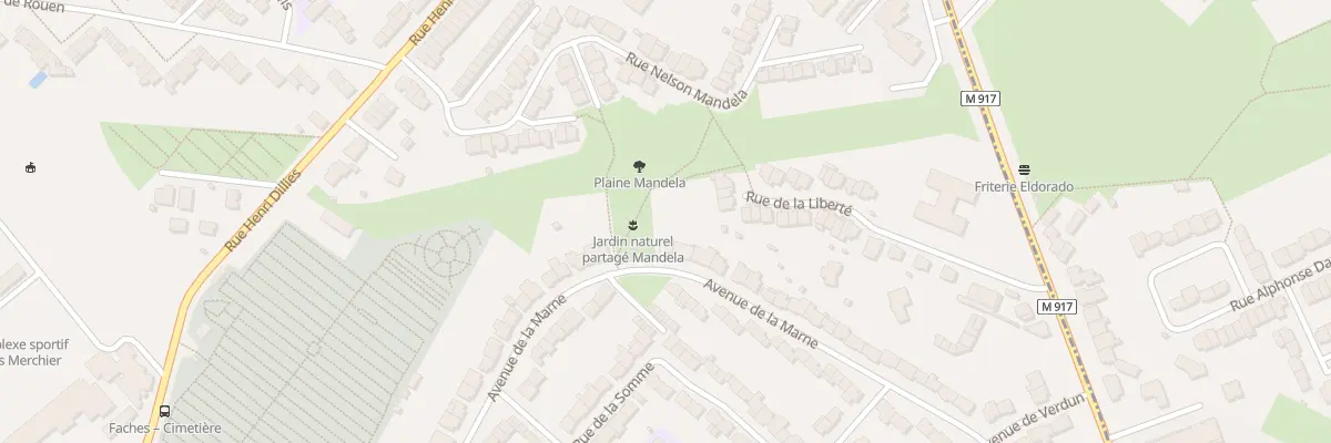 Plan du 53 Rue de la Marne à Faches-Thumesnil