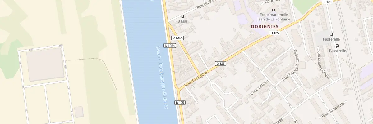 Plan du 41 Rue du Marais à Douai