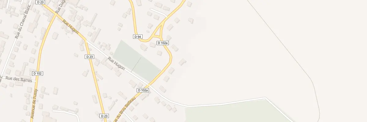 Plan du 20 Rue du Bois Belleau à Crouy-sur-Ourcq