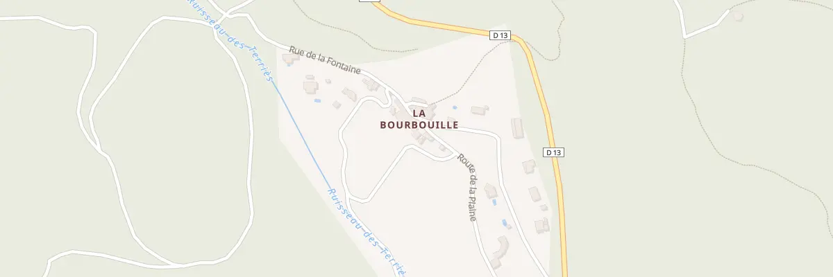 Plan du 5277F La Bourbouille à Taussac-la-Billière