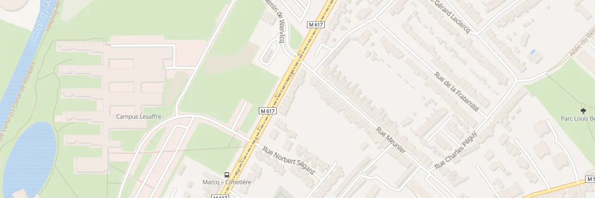 Plan du 218 Rue de Menin à Marcq-en-Barœul