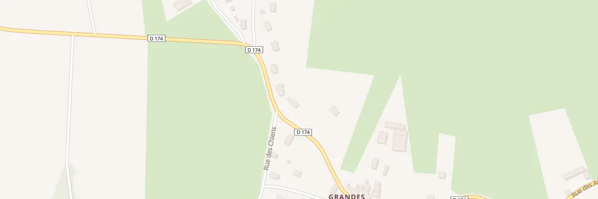 Plan du 28 Rue des Artistes à Chaulgnes