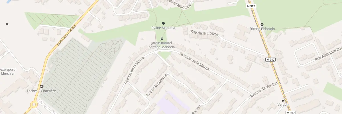 Plan du 58 Rue de la Marne à Faches-Thumesnil