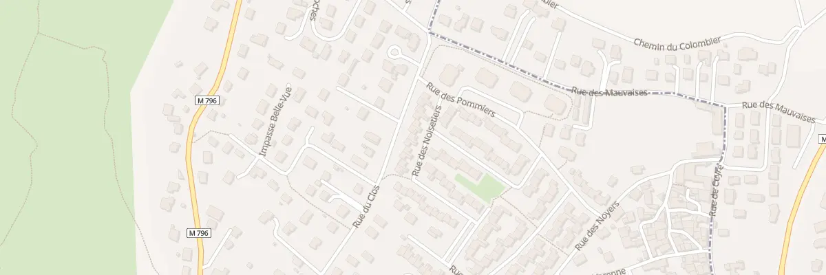 Plan du 141 Rue des Noisetiers à Blanzat