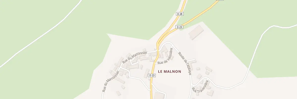 Plan du 5075 Malnon à Chassagne