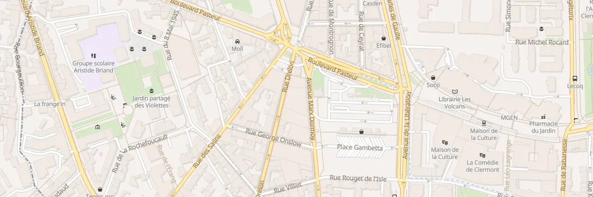 Plan du 6 Av Marx Dormoy à Clermont-Ferrand