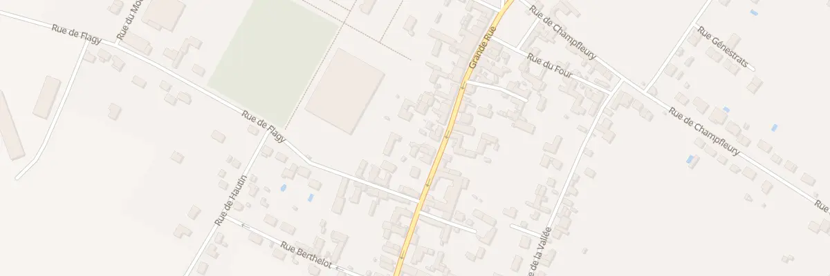 Plan du 92 Gr Grande Rue à Villeblevin