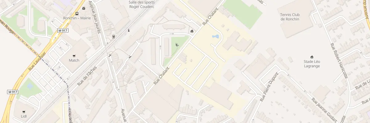 Plan du 60 Rue Chalant à Ronchin